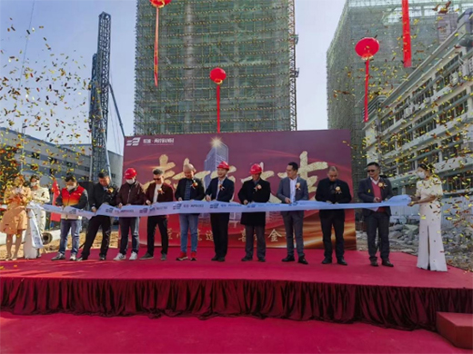 維佰帝系統(tǒng)門(mén)窗：熱烈慶祝聯(lián)速兩岸科創(chuàng)園工改項(xiàng)目封頂大吉!