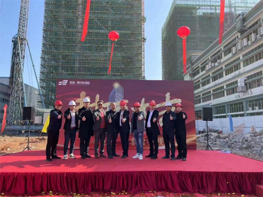 維佰帝系統(tǒng)門(mén)窗：熱烈慶祝聯(lián)速兩岸科創(chuàng)園工改項(xiàng)目封頂大吉!