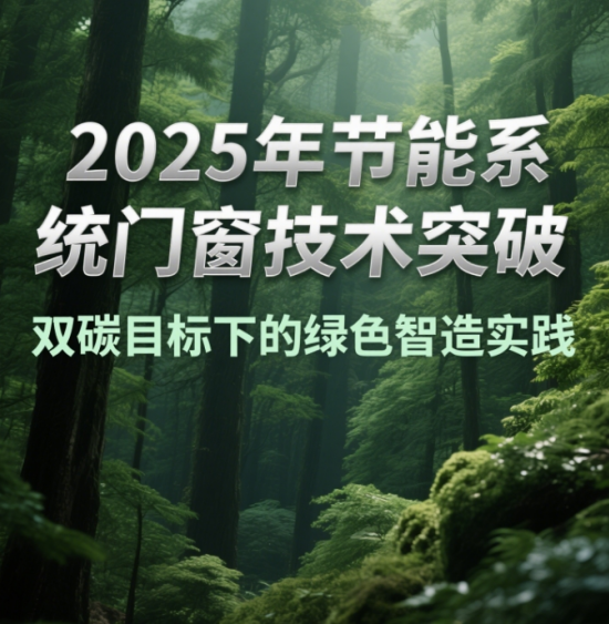 2025年節(jié)能系統(tǒng)中國(guó)門(mén)窗技術(shù)突破：雙碳目標(biāo)下的綠色智造實(shí)踐