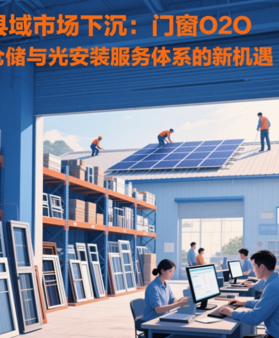 縣域市場下沉：十大門窗O2O倉儲與光伏安裝服務(wù)體系的新機(jī)遇