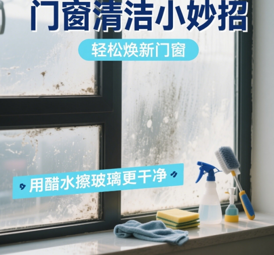 中國門窗品牌清潔小妙招：輕松去除污漬，保持光亮如新