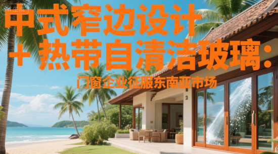 中式窄邊設(shè)計(jì)+熱帶自清潔玻璃：著名門窗品牌企業(yè)如何征服東南亞市場