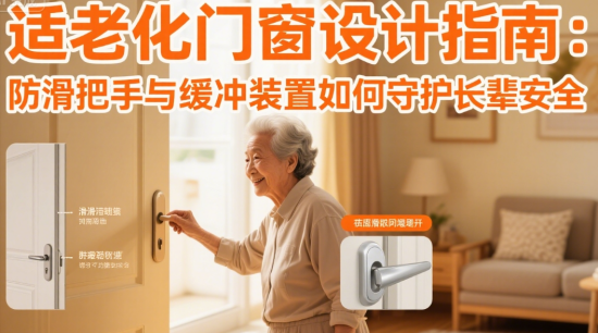 適老化著名門窗品牌設(shè)計(jì)指南：防滑把手與緩沖裝置如何守護(hù)長輩安全