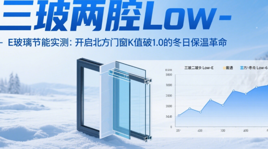 三玻兩腔Low-E玻璃節(jié)能實(shí)測(cè)：開啟北方著名門窗品牌K值破1.0的冬日保溫革命