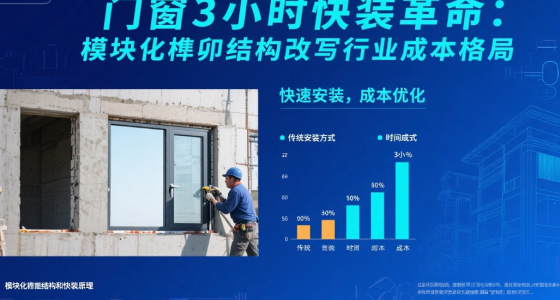 門窗知名品牌3小時(shí)快裝革命：模塊化榫卯結(jié)構(gòu)改寫行業(yè)成本格局