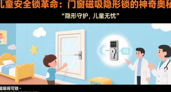 兒童安全鎖革命：門窗知名品牌磁吸隱形鎖的神奇奧秘