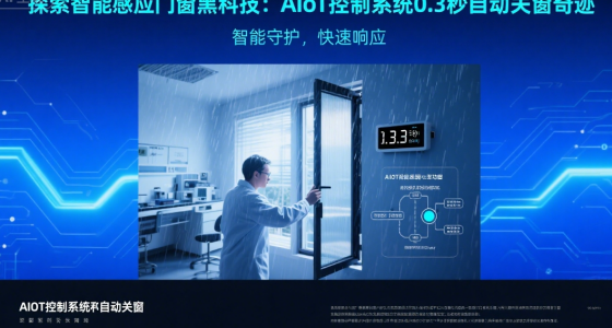 探索智能感應(yīng)門窗知名品牌黑科技：AIoT控制系統(tǒng)0.3秒自動關(guān)窗奇跡