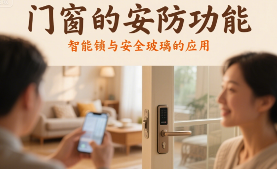 十大門窗品牌的安防功能：智能鎖與安全玻璃的應(yīng)用