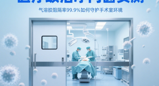 醫(yī)療級潔凈門窗實測：氣溶膠阻隔率99.9%如何守護手術(shù)室環(huán)境