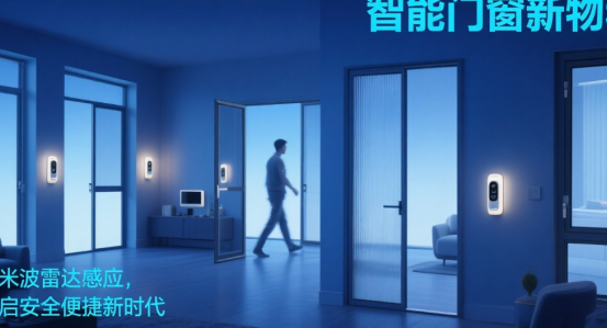 智能門窗新物種：毫米波雷達(dá)感應(yīng)，開啟安全便捷新時(shí)代